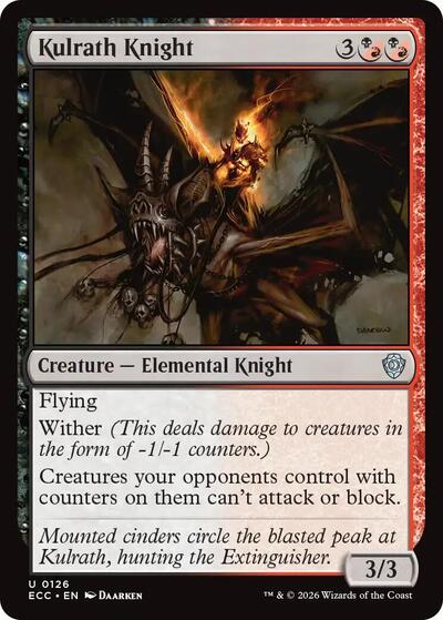 Kulrath Knight (Commander: Lorwyn Eclipsed) Light Play