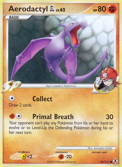 Aerodactyl GL (Rising Rivals) Medium Play
