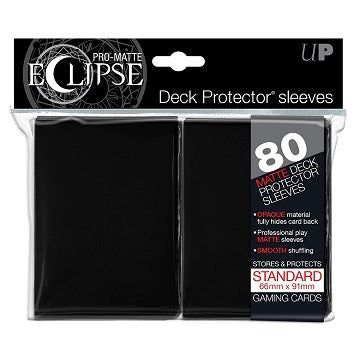 Ultra Pro - Eclipse Black Matte Sleeves 80Ct