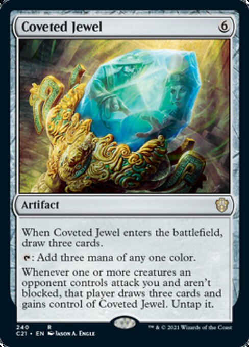 Coveted Jewel (Commander 2021 Strixhaven) Light Play
