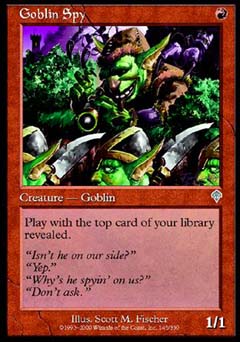 Goblin Spy (Invasion) Light Play