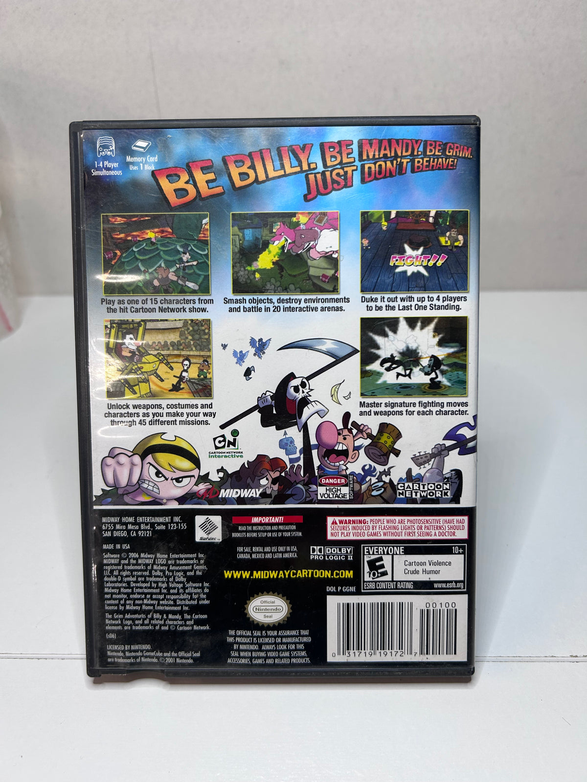 The Grim Adventures of Billy and Mandy (Gamecube)