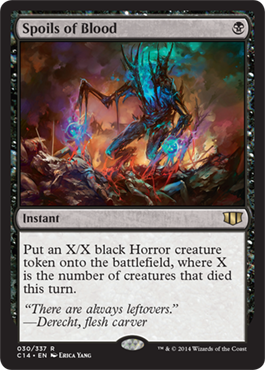 Spoils of Blood (Commander 2014 Edition) Light Play