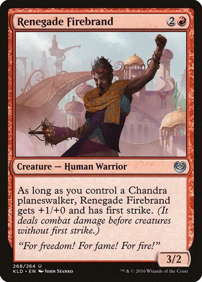 Renegade Firebrand (Kaladesh) Light Play