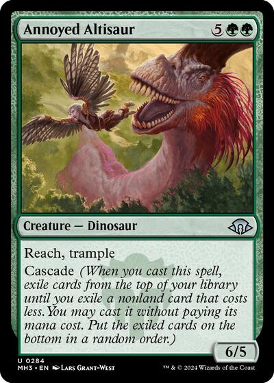 Annoyed Altisaur (Modern Horizons 3) Light Play