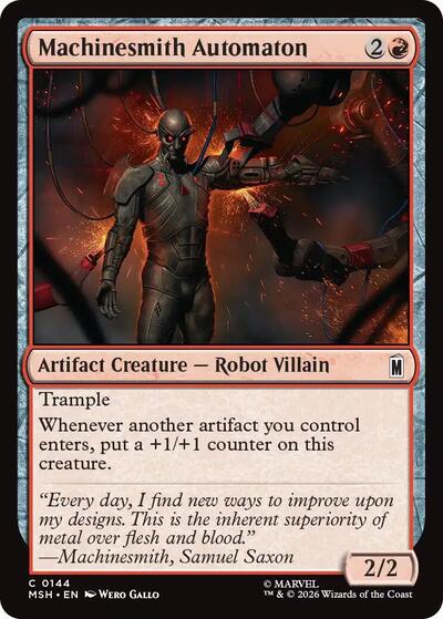 Machinesmith Automaton (Marvel Super Heroes) Light Play Foil
