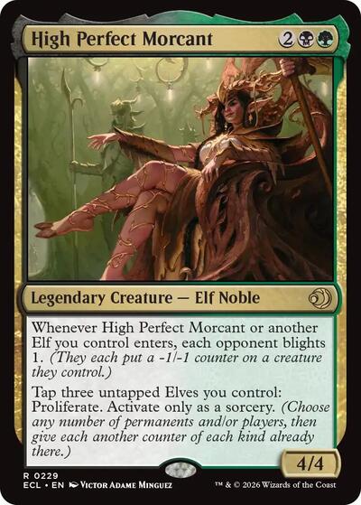 High Perfect Morcant (Lorwyn Eclipsed) Light Play