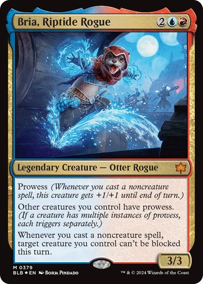 Bria, Riptide Rogue (Bloomburrow) Near Mint Foil