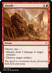 Abrade (Hour of Devastation) Light Play