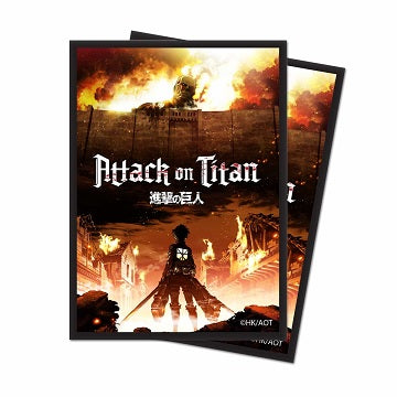 Ultra Pro - Deck Protectors - Attack On Titan The Beginning 65Ct