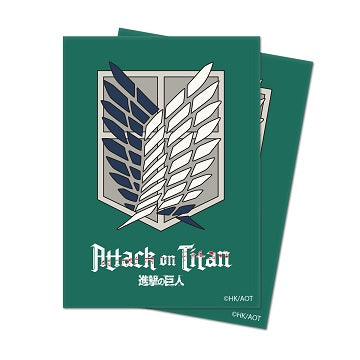 Ultra Pro - Deck Protectors - Attack On Titan Survey Corps 65Ct