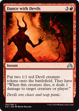 Dance with Devils (Shadows Over Innistrad) Light Play