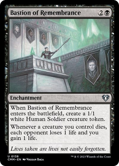 Bastion of Remembrance (Commander Masters) Light Play