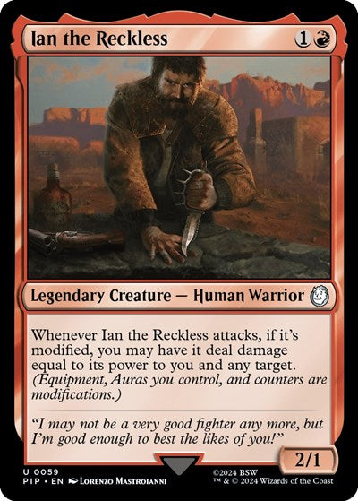 Ian the Reckless (Universes Beyond: Fallout) Light Play