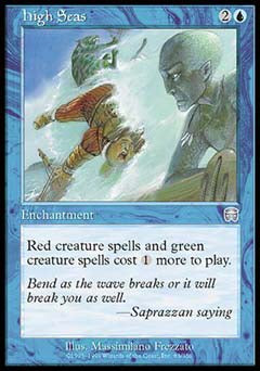 High Seas (Mercadian Masques) Light Play