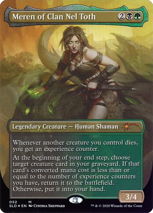 Meren of Clan Nel Toth (Secret Lair) Light Play Foil