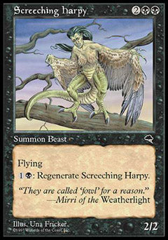 Screeching Harpy (Tempest) Light Play