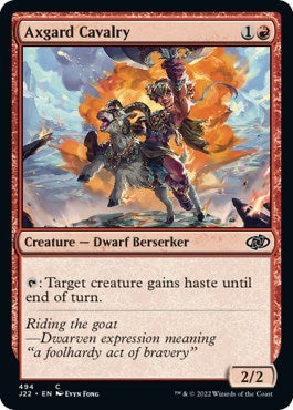 Axgard Cavalry (Jumpstart 2022) Light Play