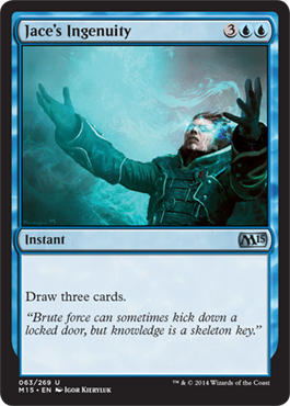 Jace's Ingenuity (Magic 2015 Core Set) Light Play