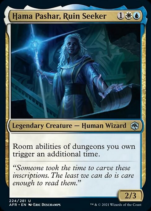 Hama Pashar, Ruin Seeker (Adventures in the Forgotten Realms) Damaged / Poor