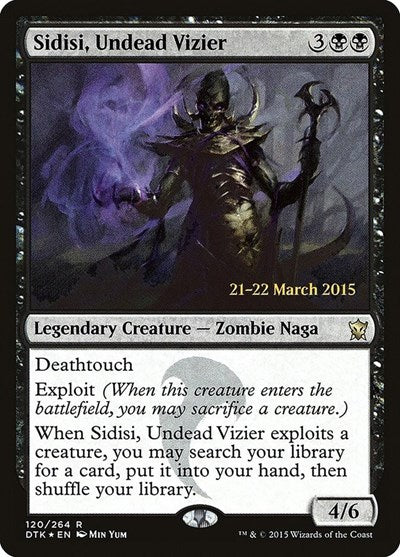 Sidisi, Undead Vizier (Promos: Prerelease Cards) Medium Play Foil