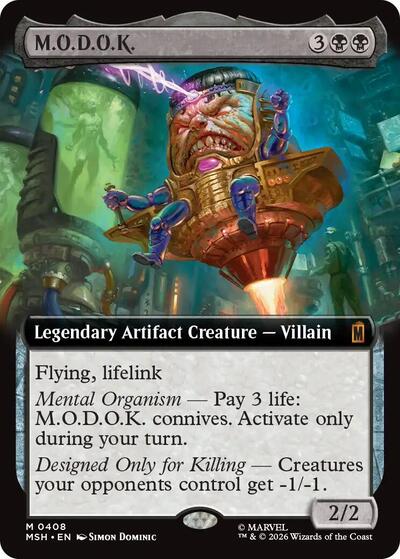 M.O.D.O.K. (Extended Art) (Marvel Super Heroes) Light Play