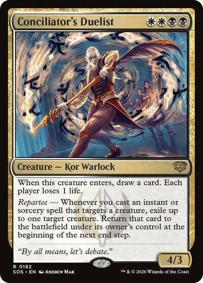 Conciliator's Duelist (Secrets of Strixhaven) Light Play