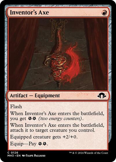 Inventor's Axe (Modern Horizons 3) Light Play