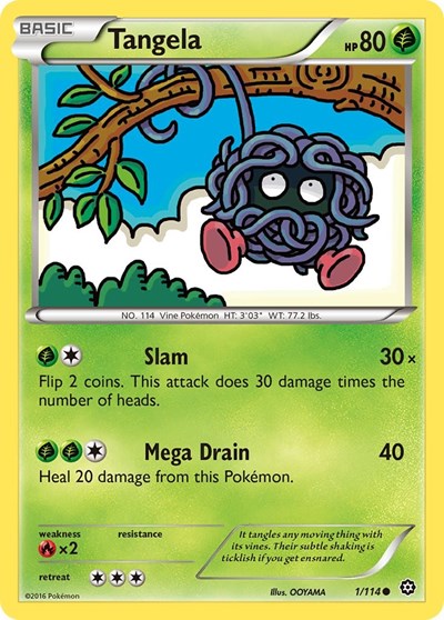 Tangela (XY - Steam Siege) Medium Play