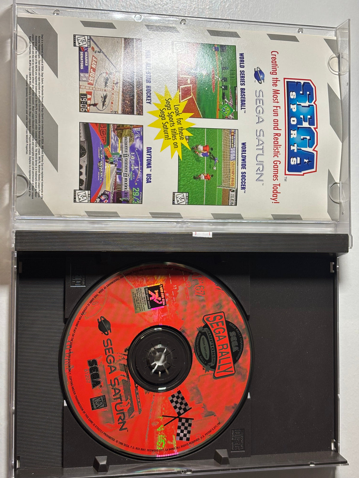 Sega Rally Championship (Sega Saturn)