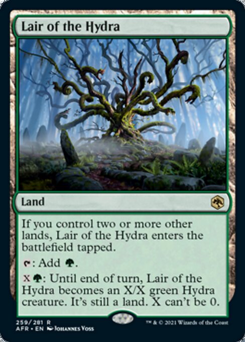 Lair of the Hydra (Adventures in the Forgotten Realms) Light Play Foil