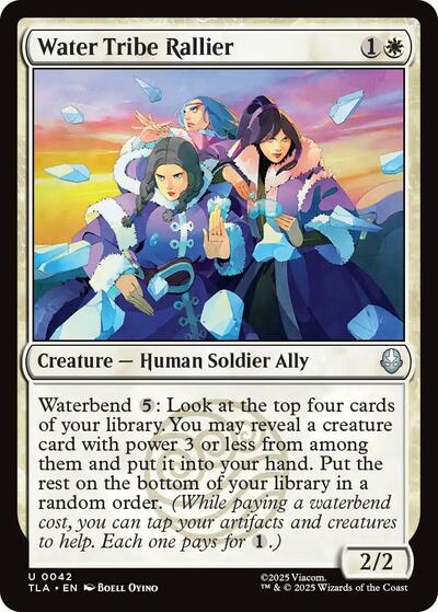 Water Tribe Rallier (Avatar: The Last Airbender) Light Play