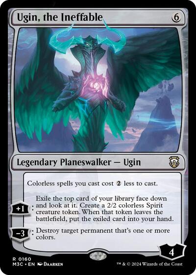 Ugin, the Ineffable (Commander: Modern Horizons 3) Light Play