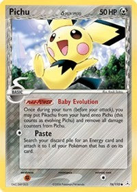Pichu (Delta Species) (Holon Phantoms) Near Mint Reverse Holofoil