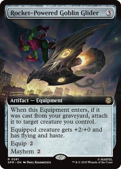 Rocket-Powered Goblin Glider (Extended Art) (Marvel's Spider-Man) Light Play