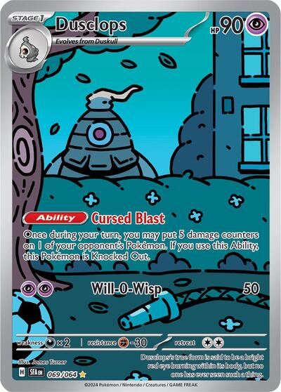 Dusclops - 069 (SV: Shrouded Fable) Light Play Holofoil