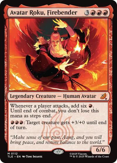 Avatar Roku, Firebender (Avatar: The Last Airbender: Eternal-Legal) Light Play