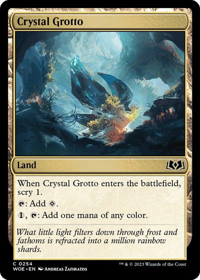 Crystal Grotto (Wilds of Eldraine) Light Play