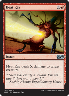 Heat Ray (Magic 2015 Core Set) Light Play