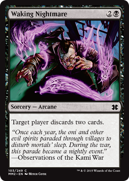 Waking Nightmare (Modern Masters 2015) Light Play