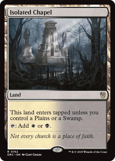 Isolated Chapel (Commander: Aetherdrift) Light Play