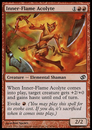 Inner-Flame Acolyte (Duel Decks: Jace vs Chandra) Medium Play