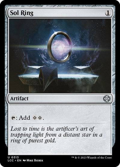Sol Ring (Commander: The Lost Caverns of Ixalan) Light Play