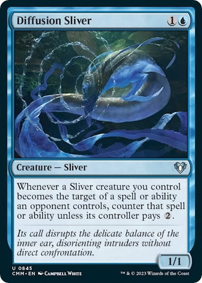Diffusion Sliver (Commander Masters) Light Play