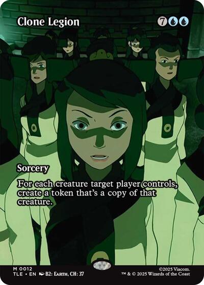 Clone Legion (Borderless) (Avatar: The Last Airbender: Eternal-Legal) Light Play