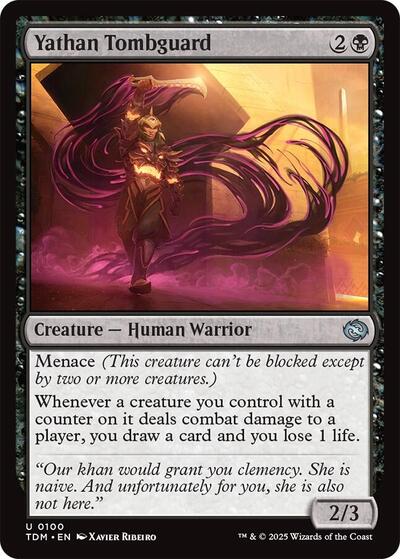 Yathan Tombguard (Tarkir: Dragonstorm) Medium Play