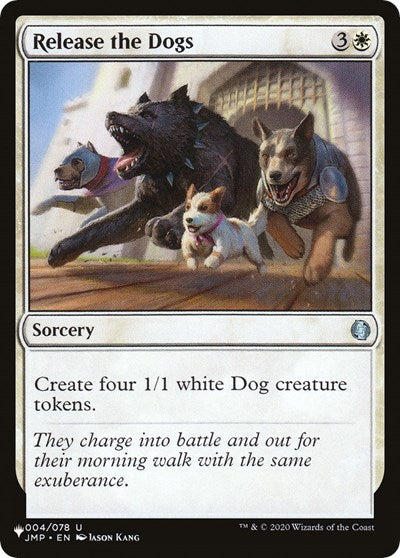 Release the Dogs (The List) Light Play