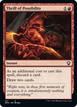 Thrill of Possibility (Dominaria United) Light Play Foil