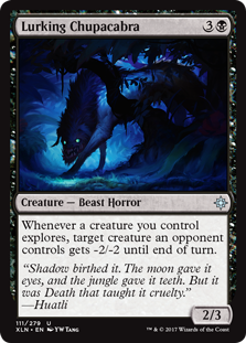 Lurking Chupacabra (Ixalan) Light Play