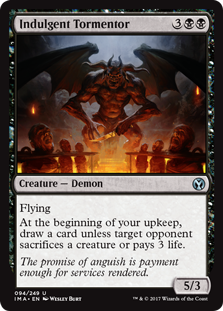Indulgent Tormentor (Iconic Masters) Light Play Foil